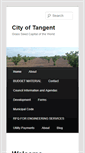 Mobile Screenshot of cityoftangent.org